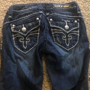 Rock revival Stephanie Easy Fit 26 Capri denim.